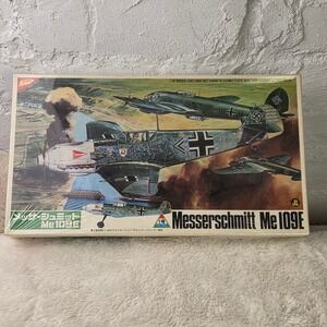 Nichimo Messerschmitt Me‎ 109F 1:48 Scale Model Kit S 4807 German WWII Fighter